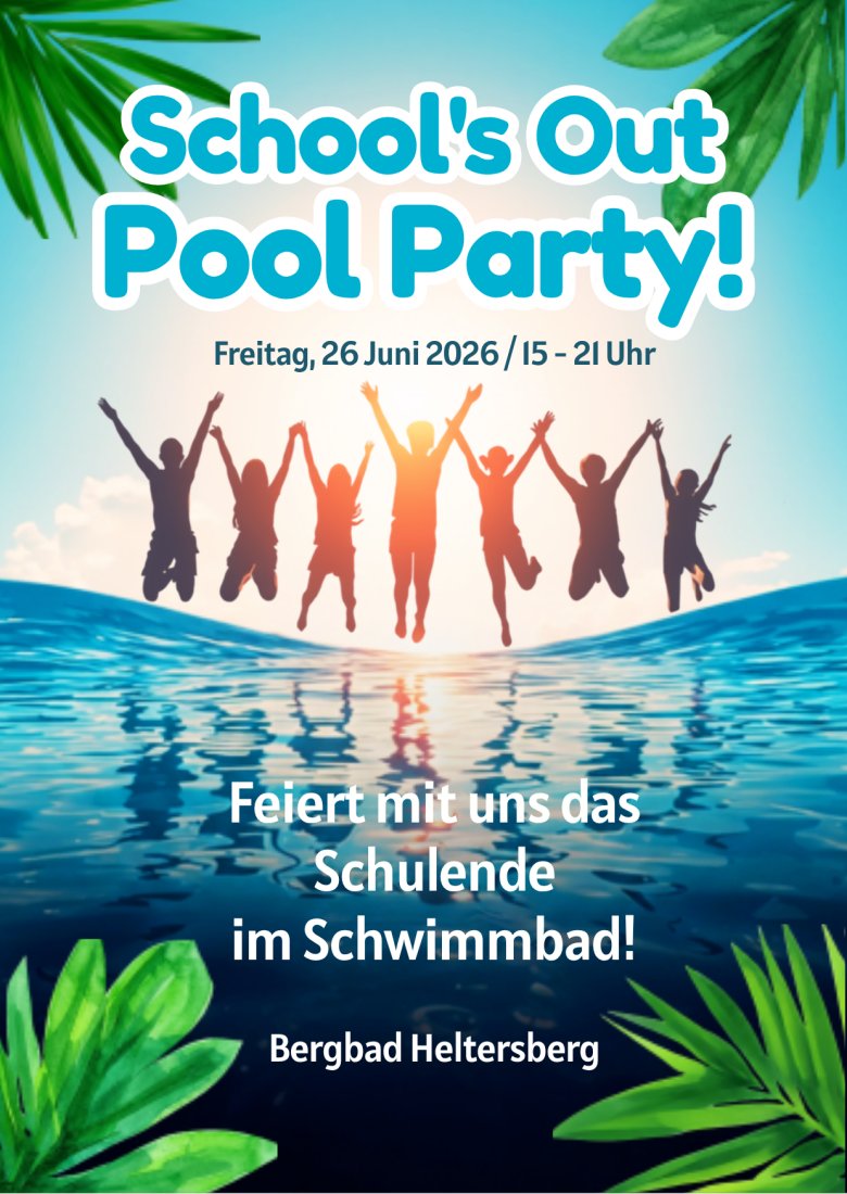 Schools Out Party Im Schwimmbad - 3 Schools Out Party Im Schwimmbad - 3