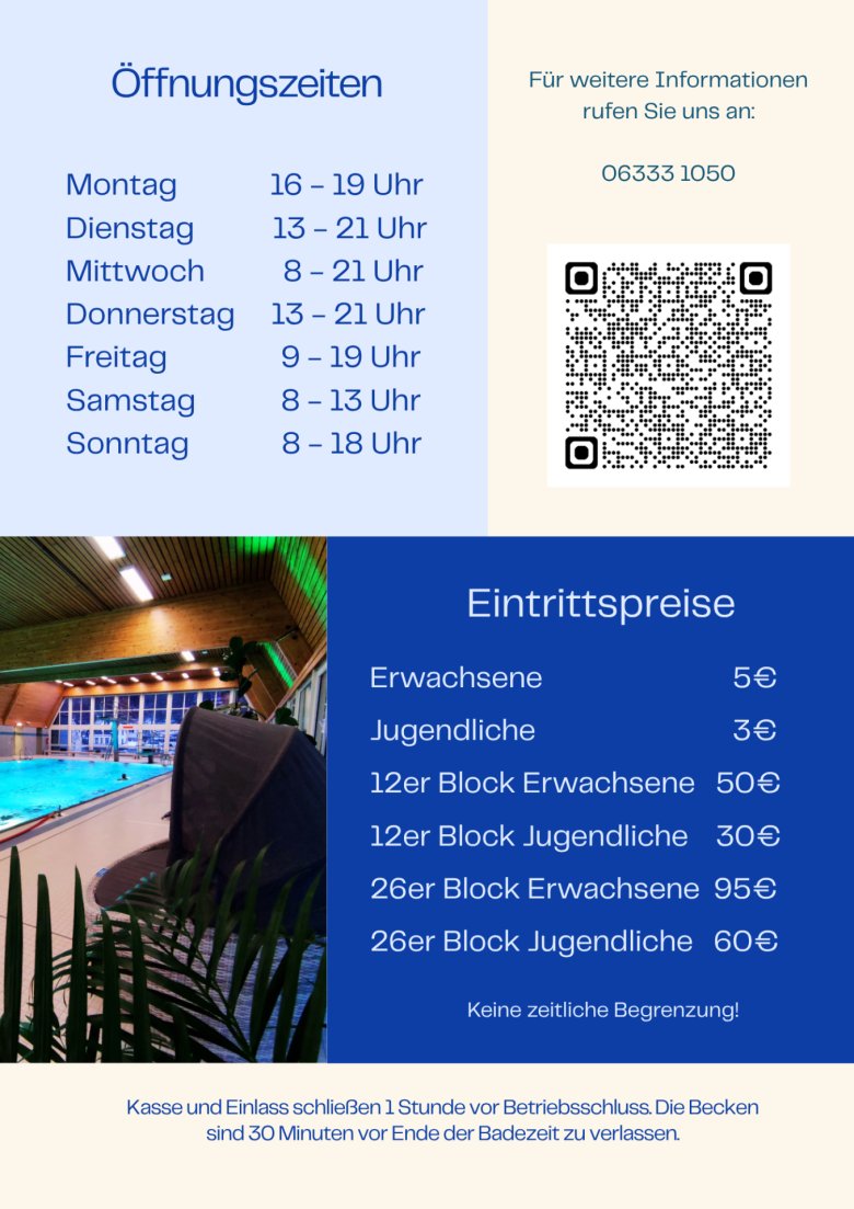 Flyer - Spaß im Hallenbad - 2 Flyer - Spaß im Hallenbad - 2
